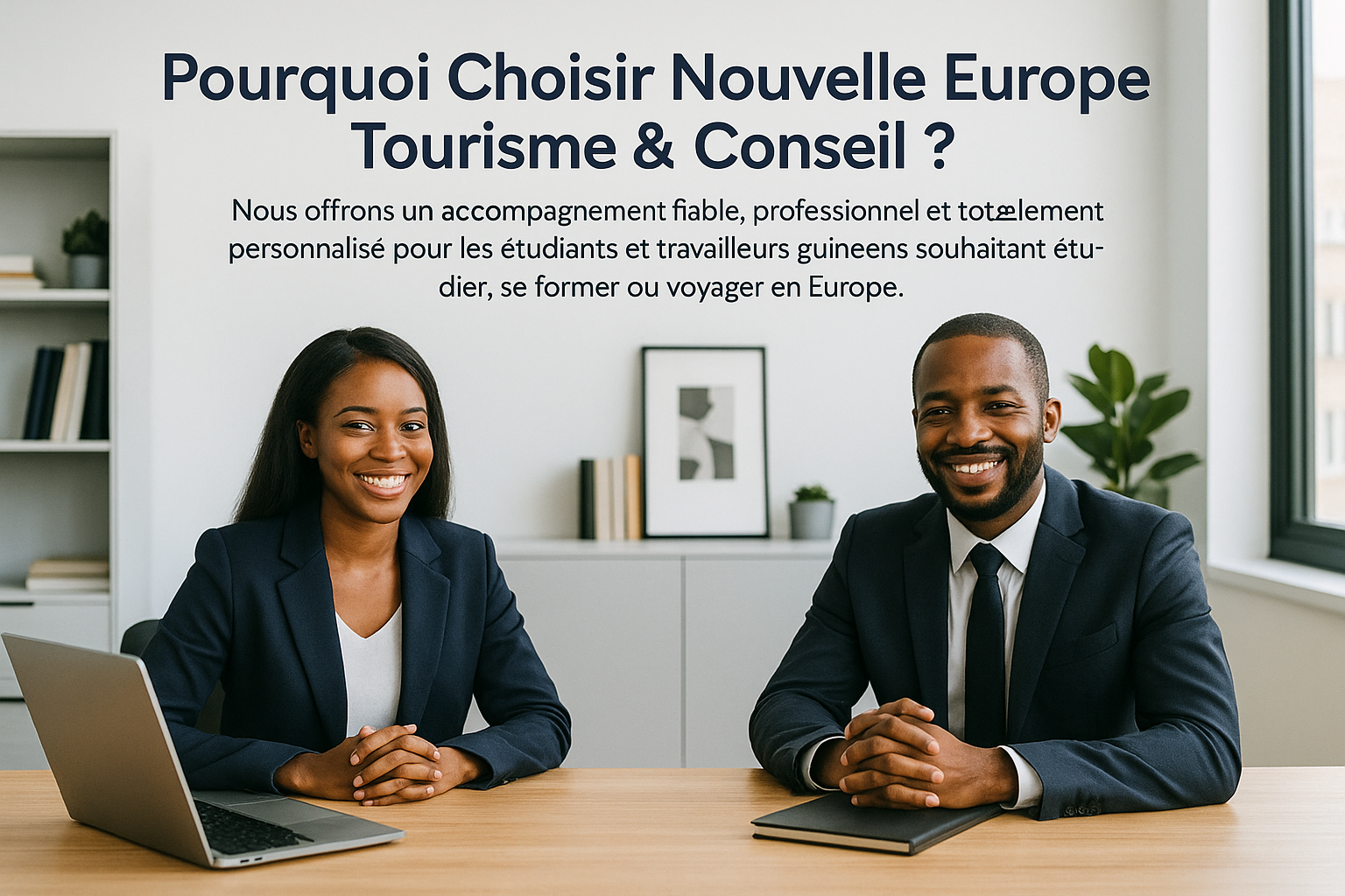 Parce que nous sommes une agence fiable pour les étudiants guinéens qui décident d'étudier en Espagne