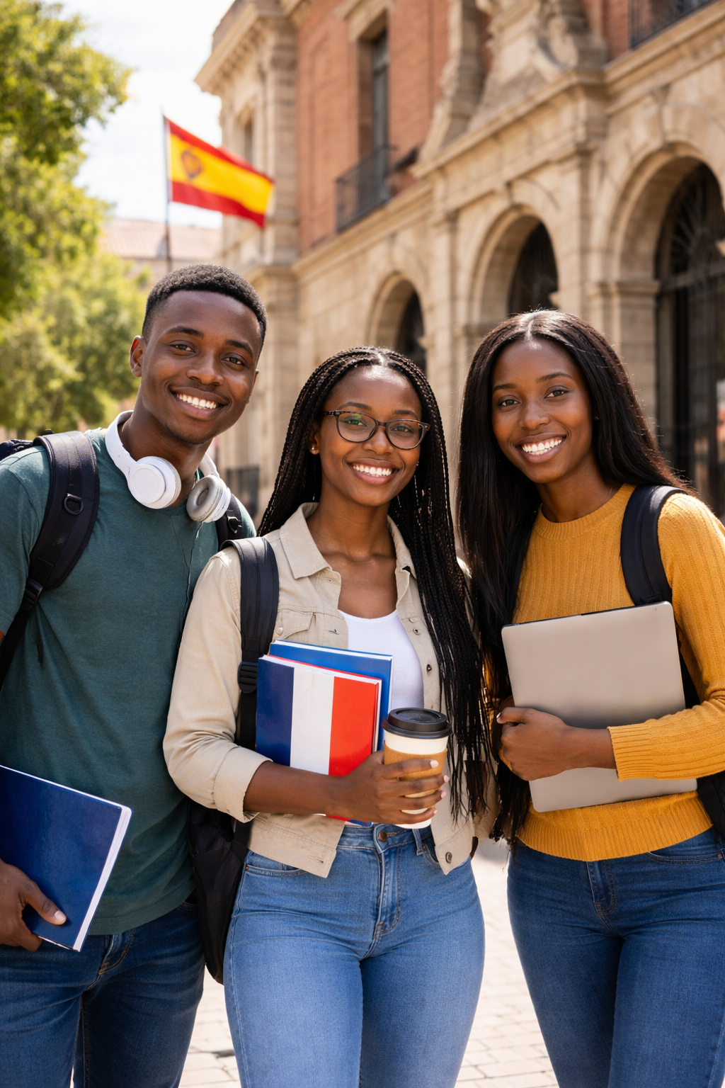 Étudiants guinéens dans des universités espagnoles